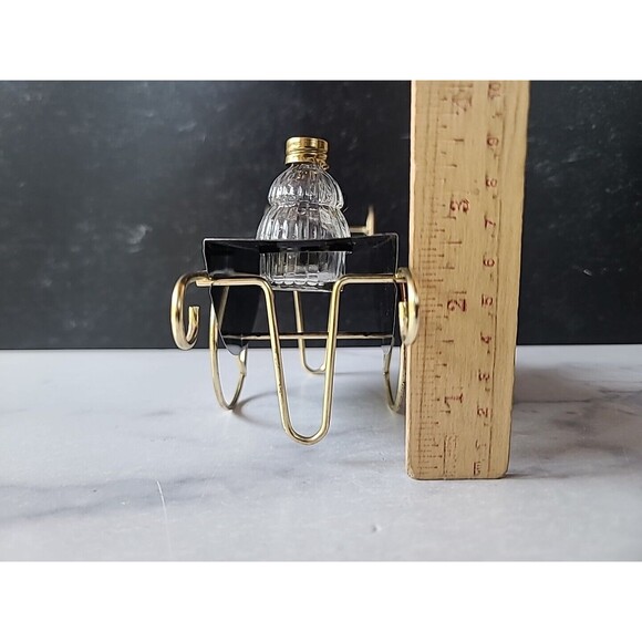 Push Cart Floral Salt And Pepper Shakers Vintage - Picture 4 of 10